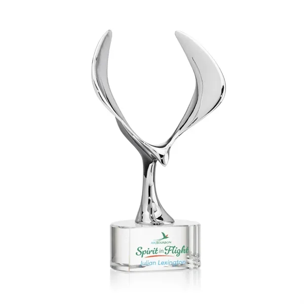 The Maverick Eagle VividPrint™ Award showcases a soaring chrome eagle, a... from ASI 84592 St Regis Group / St Regis