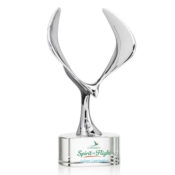 The Maverick Eagle VividPrint™ Award showcases a soaring chrome eagle, a... from ASI 84592 St Regis Group / St Regis