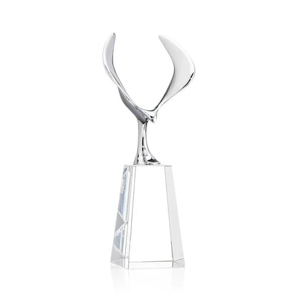 The Maverick Eagle VividPrint™ Award showcases a soaring chrome eagle, a... from ASI 84592 St Regis Group / St Regis