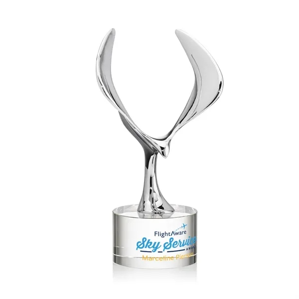 The Maverick Eagle VividPrint™ Award showcases a soaring chrome eagle, a... from ASI 84592 St Regis Group / St Regis