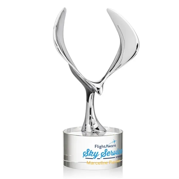 The Maverick Eagle VividPrint™ Award showcases a soaring chrome eagle, a... from ASI 84592 St Regis Group / St Regis