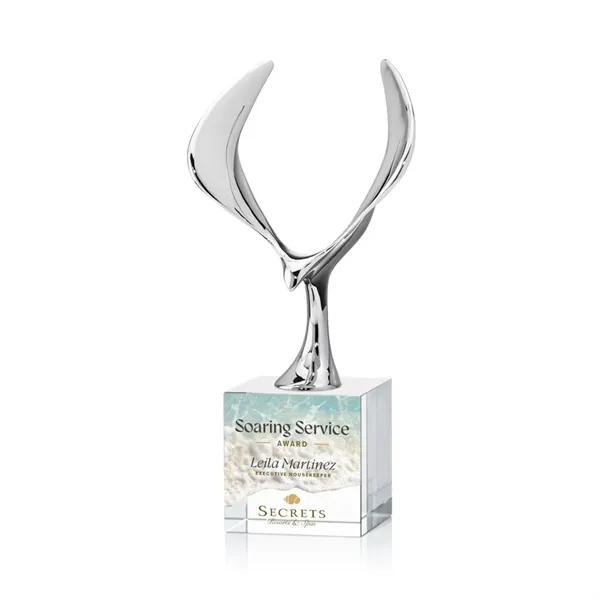 The Maverick Eagle VividPrint™ Award showcases a soaring chrome eagle, a... from ASI 84592 St Regis Group / St Regis