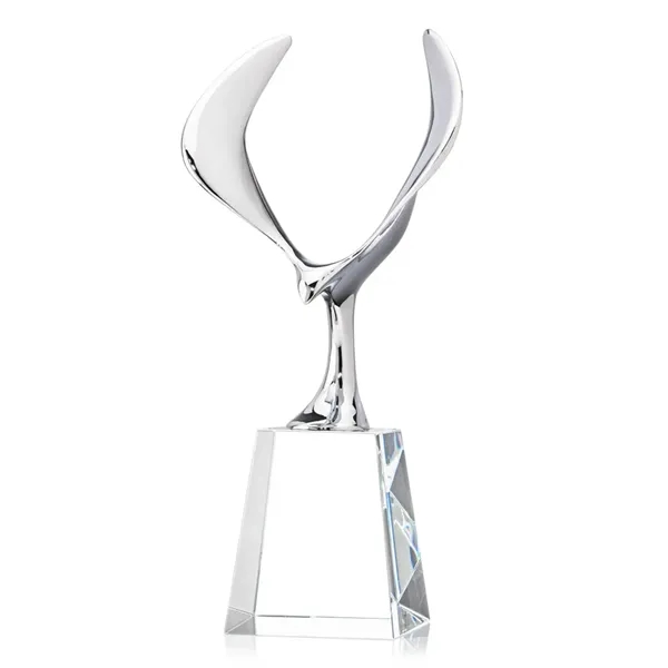 The Maverick Eagle VividPrint™ Award showcases a soaring chrome eagle, a... from ASI 84592 St Regis Group / St Regis