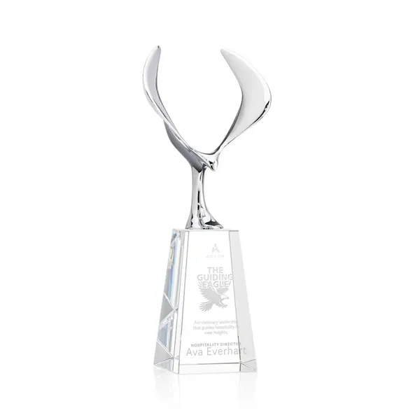 The Maverick Eagle Award showcases a soaring chrome eagle, a bold... from ASI 84592 St Regis Group / St Regis