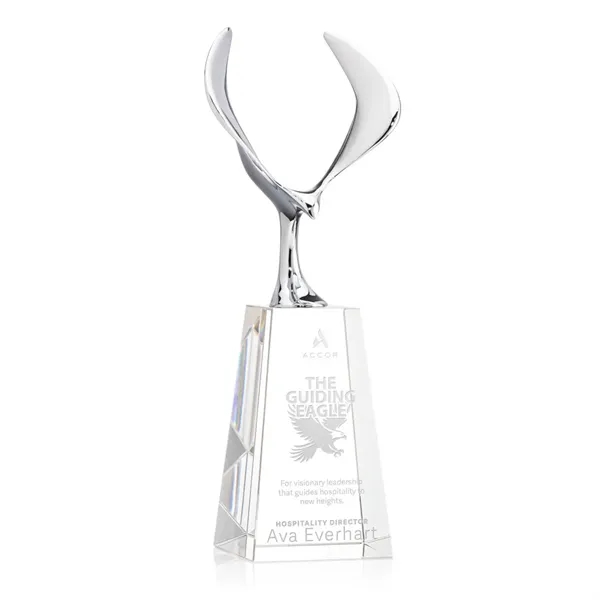 The Maverick Eagle Award showcases a soaring chrome eagle, a bold... from ASI 84592 St Regis Group / St Regis