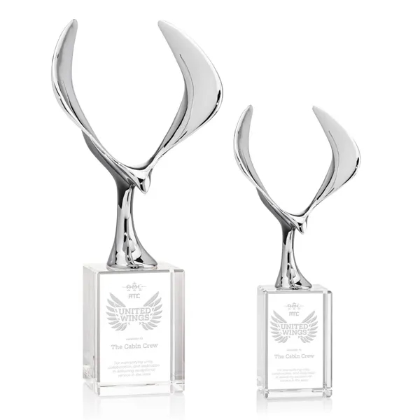 The Maverick Eagle Award showcases a soaring chrome eagle, a bold... from ASI 84592 St Regis Group / St Regis