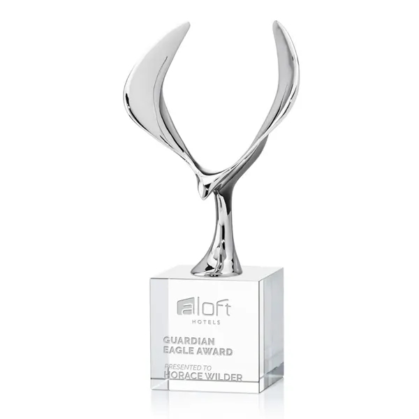 The Maverick Eagle Award showcases a soaring chrome eagle, a bold... from ASI 84592 St Regis Group / St Regis