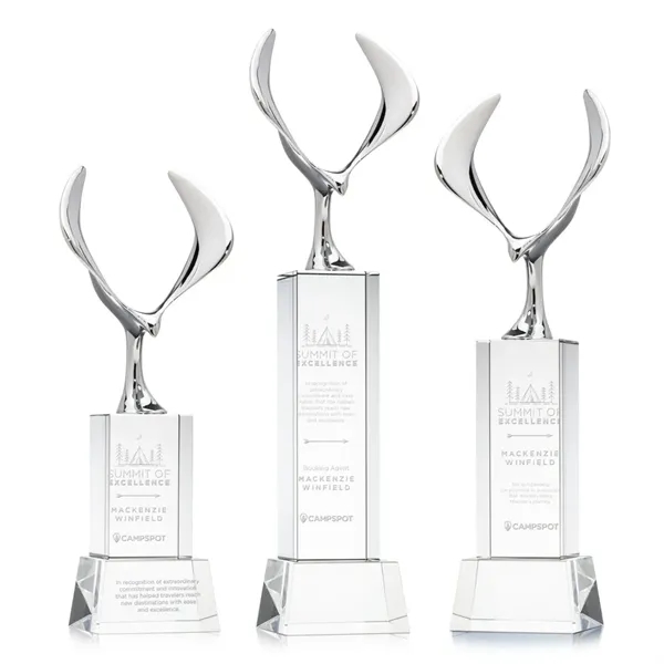 The Maverick Eagle Award showcases a soaring chrome eagle, a bold... from ASI 84592 St Regis Group / St Regis