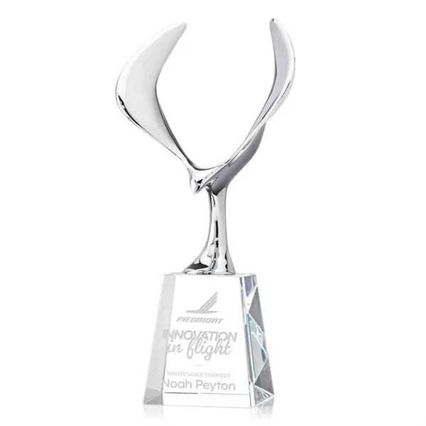 The Maverick Eagle Award showcases a soaring chrome eagle, a bold... from ASI 84592 St Regis Group / St Regis