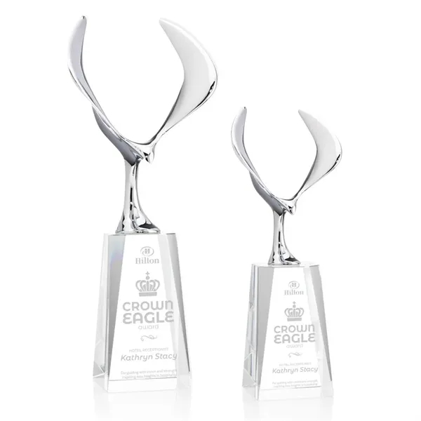 The Maverick Eagle Award showcases a soaring chrome eagle, a bold... from ASI 84592 St Regis Group / St Regis