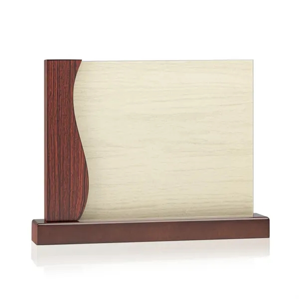 The Hartwell Award features a combination of glass and rich rosewood,... from ASI 84592 St Regis Group / St Regis