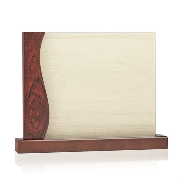 The Hartwell Award features a combination of glass and rich rosewood,... from ASI 84592 St Regis Group / St Regis