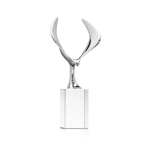 The Maverick Eagle VividPrint™ Award showcases a soaring chrome eagle, a... from ASI 84592 St Regis Group / St Regis