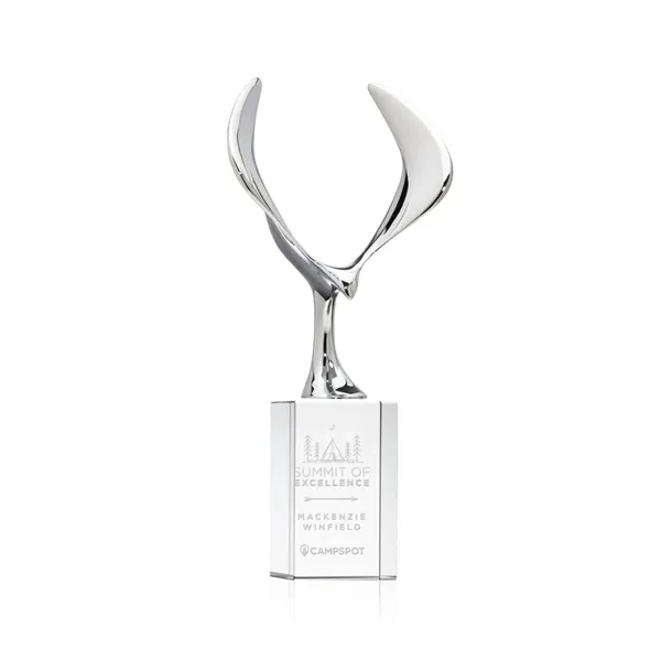 The Maverick Eagle Award showcases a soaring chrome eagle, a bold... from ASI 84592 St Regis Group / St Regis