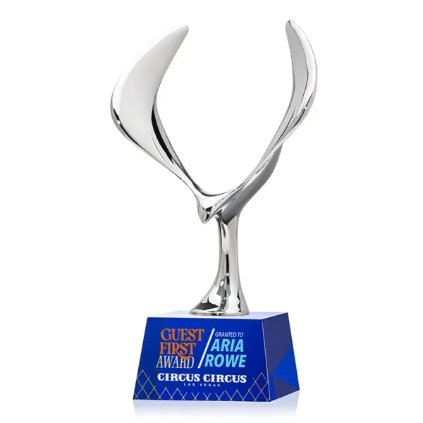 The Maverick Eagle VividPrint™ Award showcases a soaring chrome eagle, a... from ASI 84592 St Regis Group / St Regis