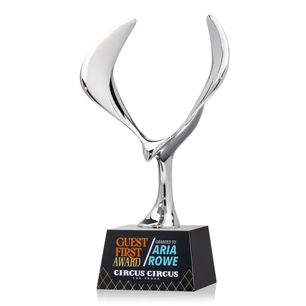 The Maverick Eagle VividPrint™ Award showcases a soaring chrome eagle, a... from ASI 84592 St Regis Group / St Regis