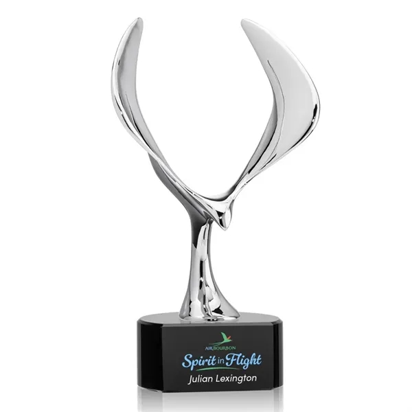 The Maverick Eagle VividPrint™ Award showcases a soaring chrome eagle, a... from ASI 84592 St Regis Group / St Regis