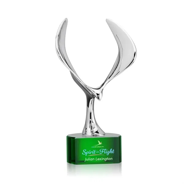 The Maverick Eagle VividPrint™ Award showcases a soaring chrome eagle, a... from ASI 84592 St Regis Group / St Regis
