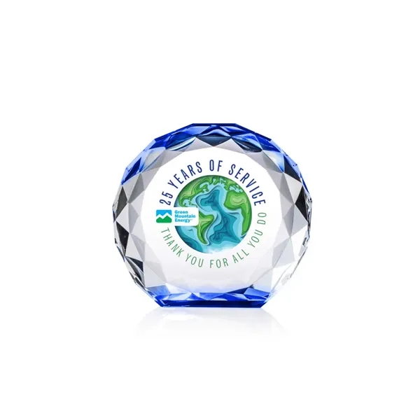 The Seville VividPrint™ Award is a freestanding crystal award with a... from ASI 84592 St Regis Group / St Regis