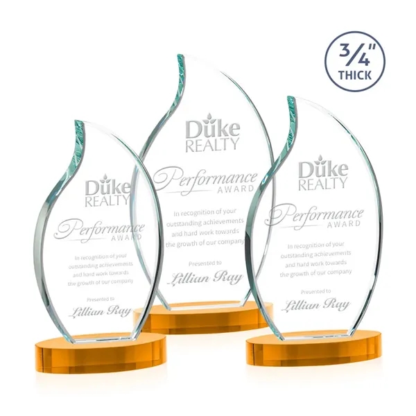 Croydon Flame Award on Alberton Base - Amber... from ASI 84592 St Regis Group / St Regis