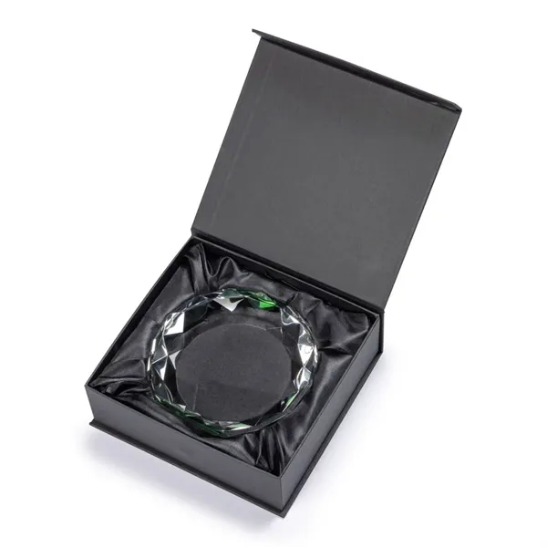 The Seville VividPrint™ Award is a freestanding crystal award with a... from ASI 84592 St Regis Group / St Regis