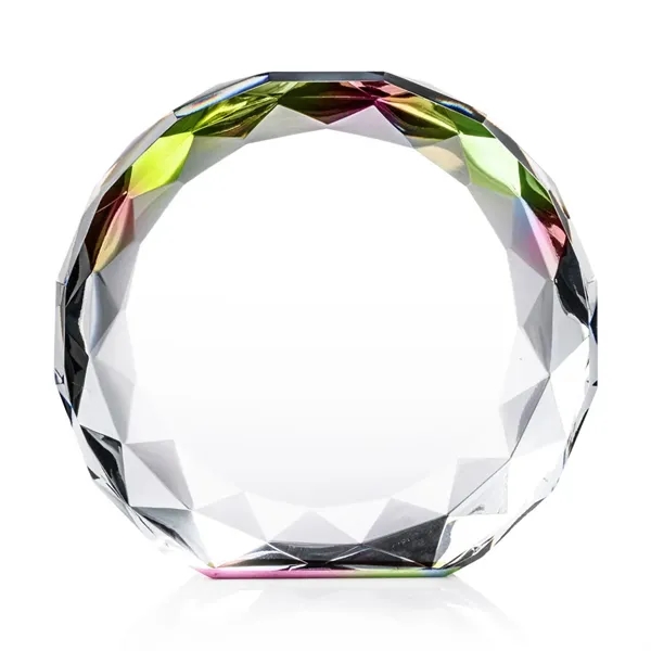 The Seville VividPrint™ Award is a freestanding crystal award with a... from ASI 84592 St Regis Group / St Regis