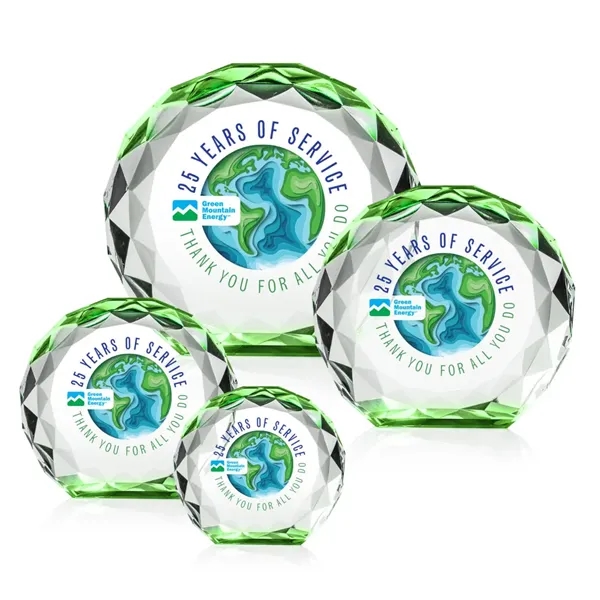 The Seville VividPrint™ Award is a freestanding crystal award with a... from ASI 84592 St Regis Group / St Regis