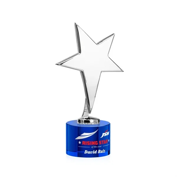 The Tuscany Star VividPrint™ Award on Base is a radiant symbol... from ASI 84592 St Regis Group / St Regis