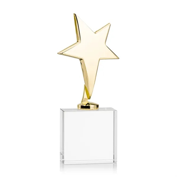 The Tuscany Star VividPrint™ Award on Base is a radiant symbol... from ASI 84592 St Regis Group / St Regis