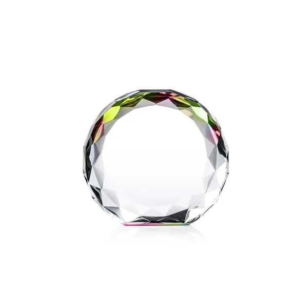 The Seville Award is a freestanding crystal award with a round,... from ASI 84592 St Regis Group / St Regis