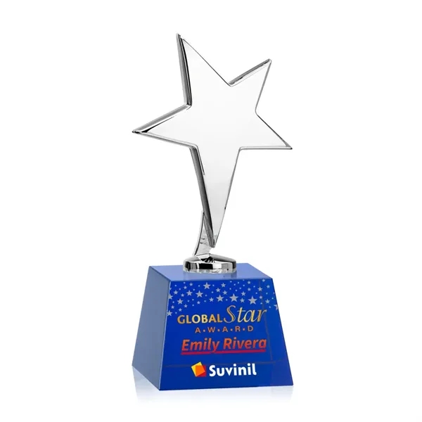 The Tuscany Star VividPrint™ Award on Base is a radiant symbol... from ASI 84592 St Regis Group / St Regis