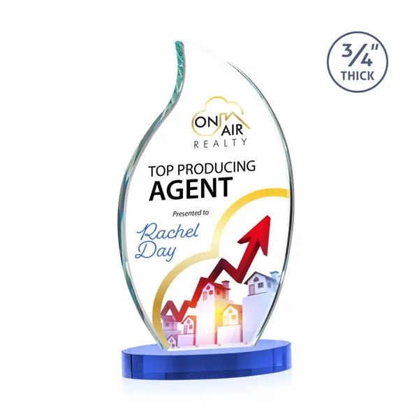 Croydon VividPrint™ Award on Alberton Base - Sky Blue... from ASI 84592 St Regis Group / St Regis