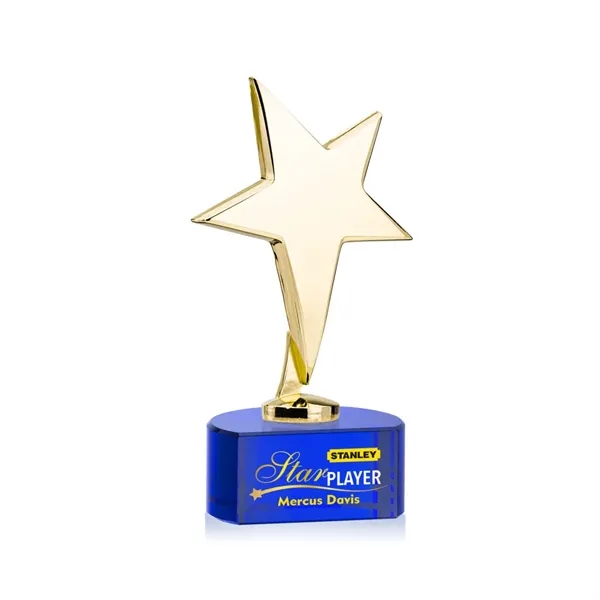 The Tuscany Star VividPrint™ Award on Base is a radiant symbol... from ASI 84592 St Regis Group / St Regis