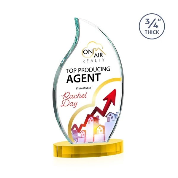 Croydon VividPrint™ Award on Alberton Base - Gold... from ASI 84592 St Regis Group / St Regis