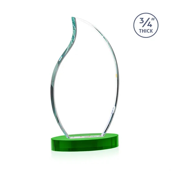 Croydon VividPrint™ Award on Alberton Base - Green... from ASI 84592 St Regis Group / St Regis