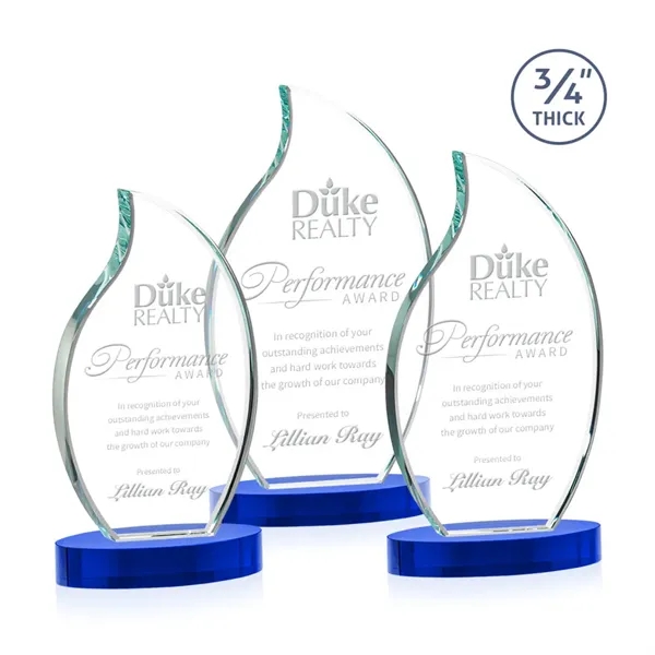 Croydon Flame Award on Alberton Base - Blue... from ASI 84592 St Regis Group / St Regis