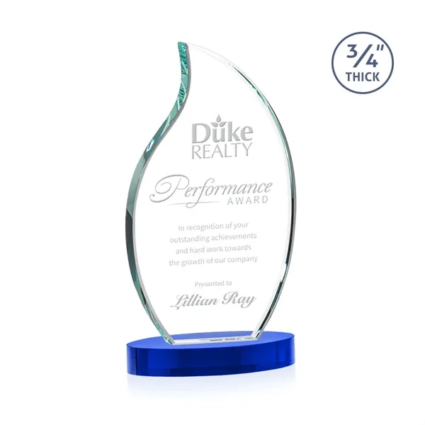 Croydon Flame Award on Alberton Base - Blue... from ASI 84592 St Regis Group / St Regis