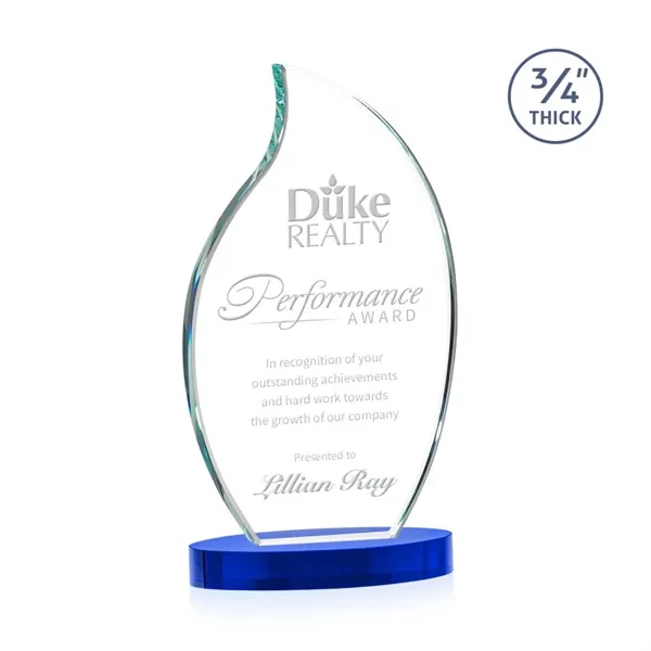 Croydon Flame Award on Alberton Base - Blue... from ASI 84592 St Regis Group / St Regis