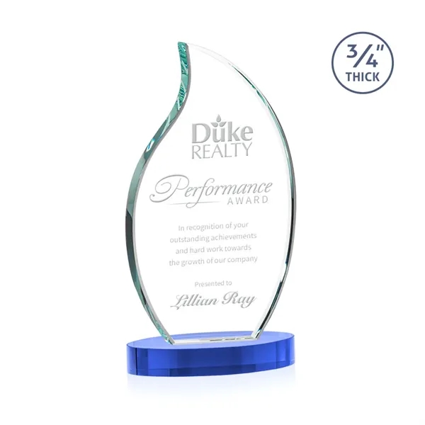 Croydon Flame Award on Alberton Base - Sky Blue... from ASI 84592 St Regis Group / St Regis