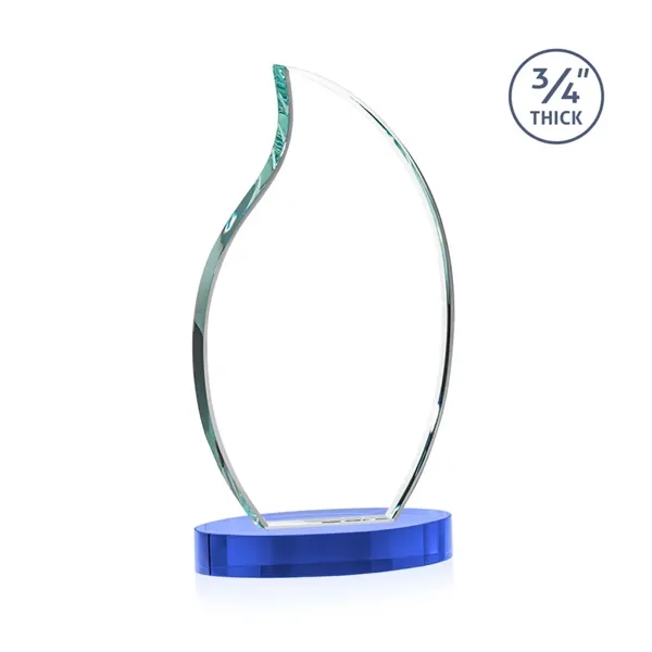 Croydon Flame Award on Alberton Base - Sky Blue... from ASI 84592 St Regis Group / St Regis