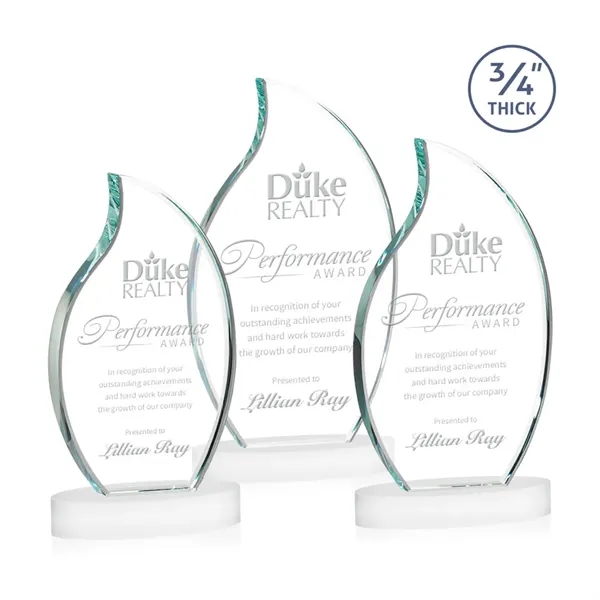 Croydon Flame Award on Alberton Base - White... from ASI 84592 St Regis Group / St Regis