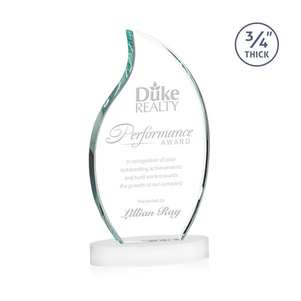 Croydon Flame Award on Alberton Base - White... from ASI 84592 St Regis Group / St Regis