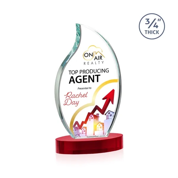 Croydon VividPrint™ Award on Alberton Base - Red... from ASI 84592 St Regis Group / St Regis