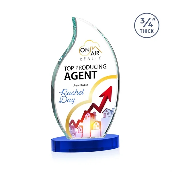 Croydon VividPrint™ Award on Alberton Base - Blue... from ASI 84592 St Regis Group / St Regis