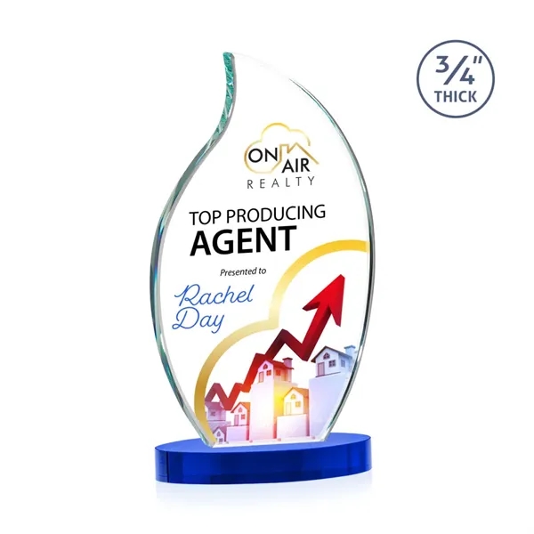 Croydon VividPrint™ Award on Alberton Base - Blue... from ASI 84592 St Regis Group / St Regis