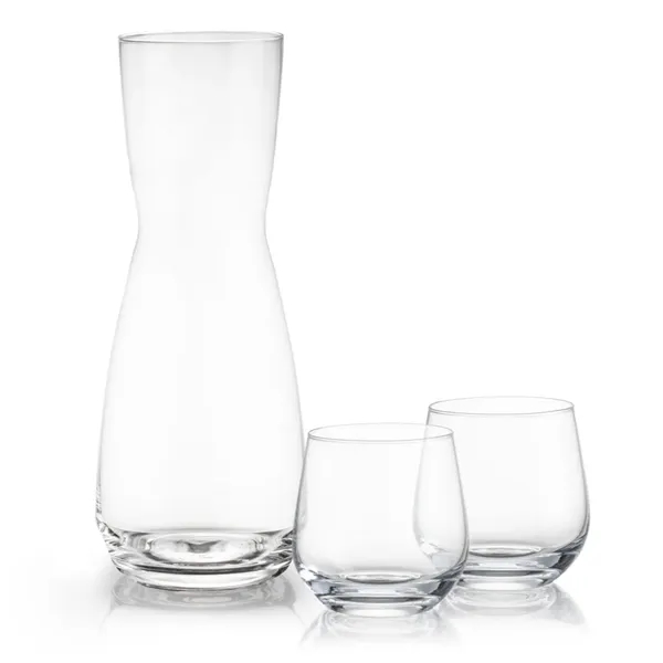 The Mason Carafe & Wine Glass Set pairs the elegant Mason... from ASI 84592 St Regis Group