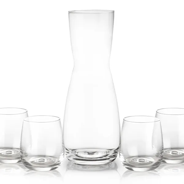 The Mason Carafe & Wine Glass Set pairs the elegant Mason... from ASI 84592 St Regis Group