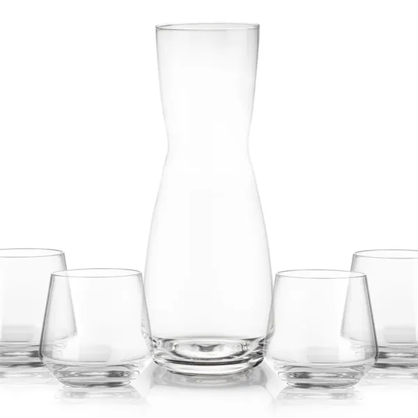 The Mason Carafe & Wine Glass Set pairs the elegant Mason... from ASI 84592 St Regis Group