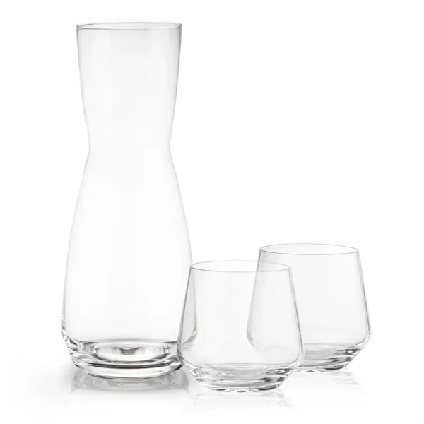 The Mason Carafe & Wine Glass Set pairs the elegant Mason... from ASI 84592 St Regis Group