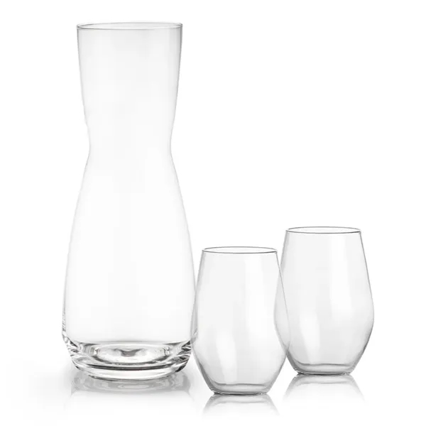 The Mason Carafe & Wine Glass Set pairs the elegant Mason... from ASI 84592 St Regis Group
